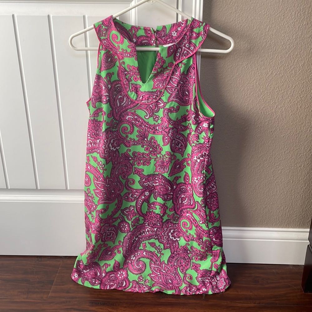 Pink- Crown & Ivy Dress. Petite small.